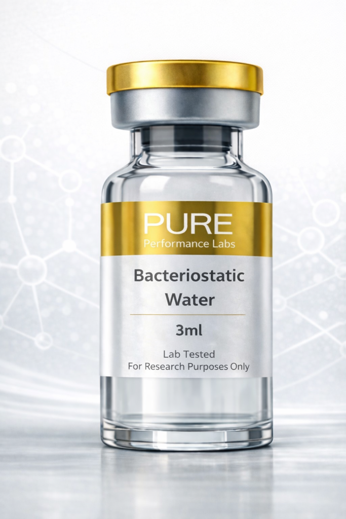 Bacteriostatic water 3ml- Pure Performance Labs