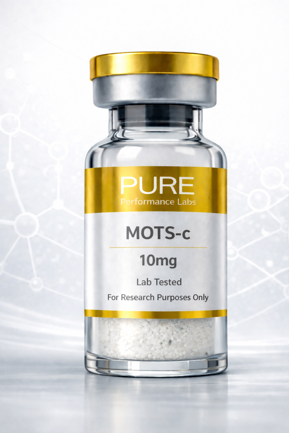 MOTS-c 10mg research grade peptide- Pure Performance Labs