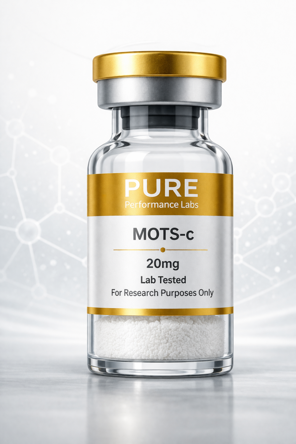 MOTS-c 20mg research grade peptide - Pure Performance Labs
