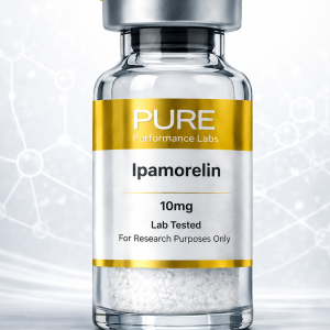 Ipamorelin 10mg research grade peptide- Pure Performance Labs