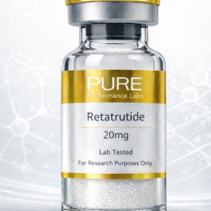 Retatrutide 20mg research grade peptide- Pure Performance Labs