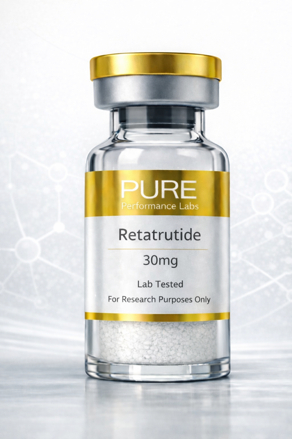 Retatrutide 30mg research grade peptide- Pure Performance Labs