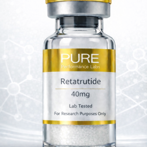 Retatrutide 40mg research grade peptide- Pure Performance Labs