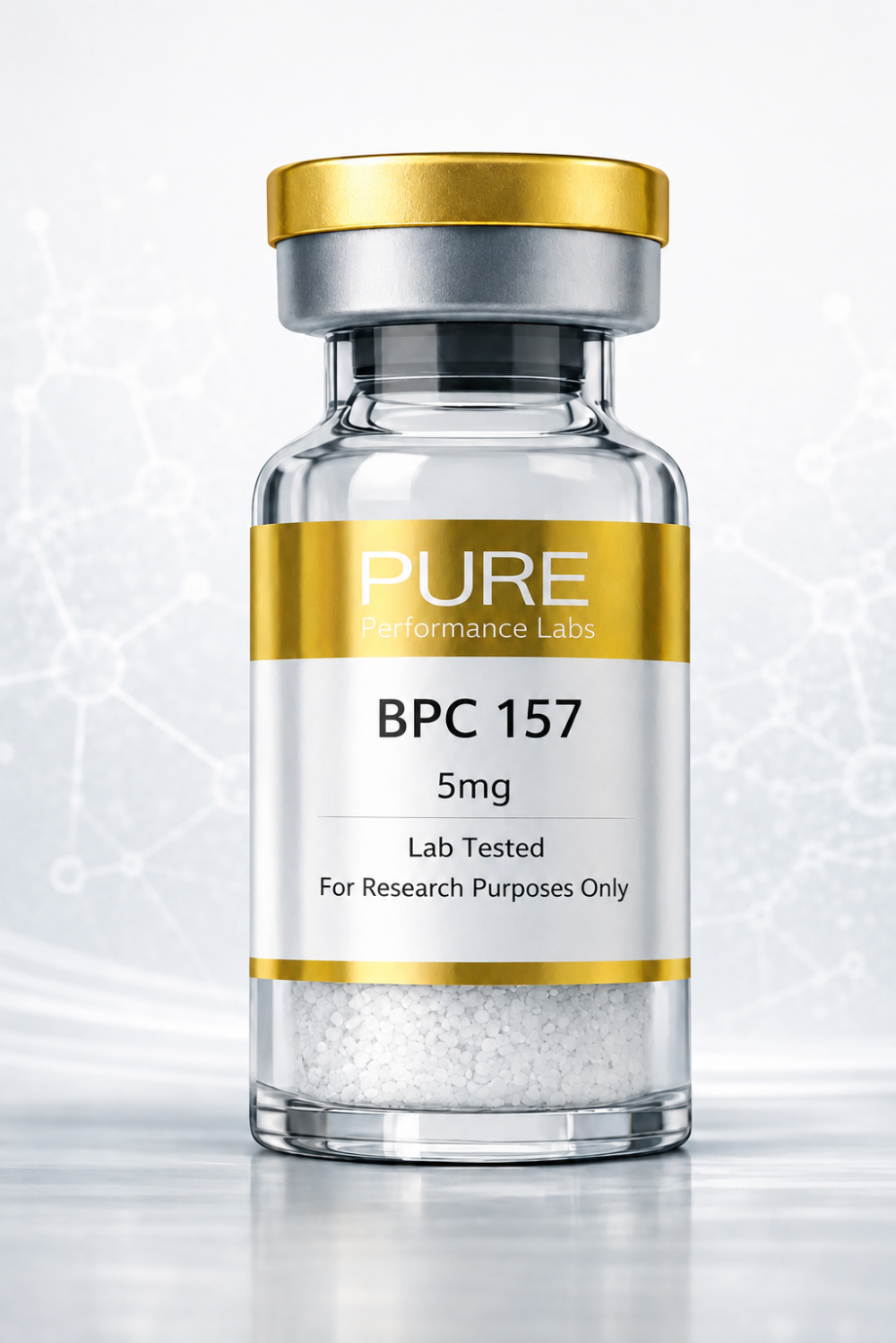 BPC157 5mg research grade peptide - Pure Performance Labs