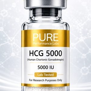 HCG 5000IU research grade peptide- Pure Performance Labs