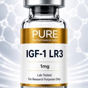 IGF-1 LR3 1mg research grade peptide- Pure Performance Labs
