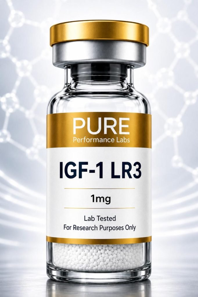 IGF-1 LR3 1mg research grade peptide- Pure Performance Labs