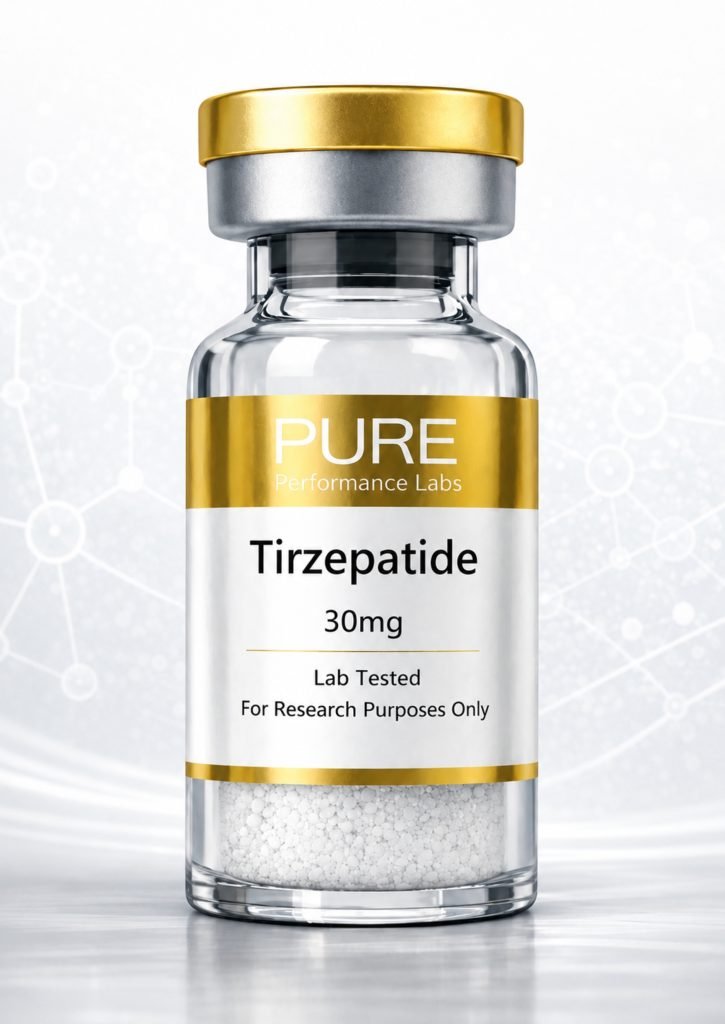 Tirzepatide 30mg research grade peptide- Pure Performance Labs