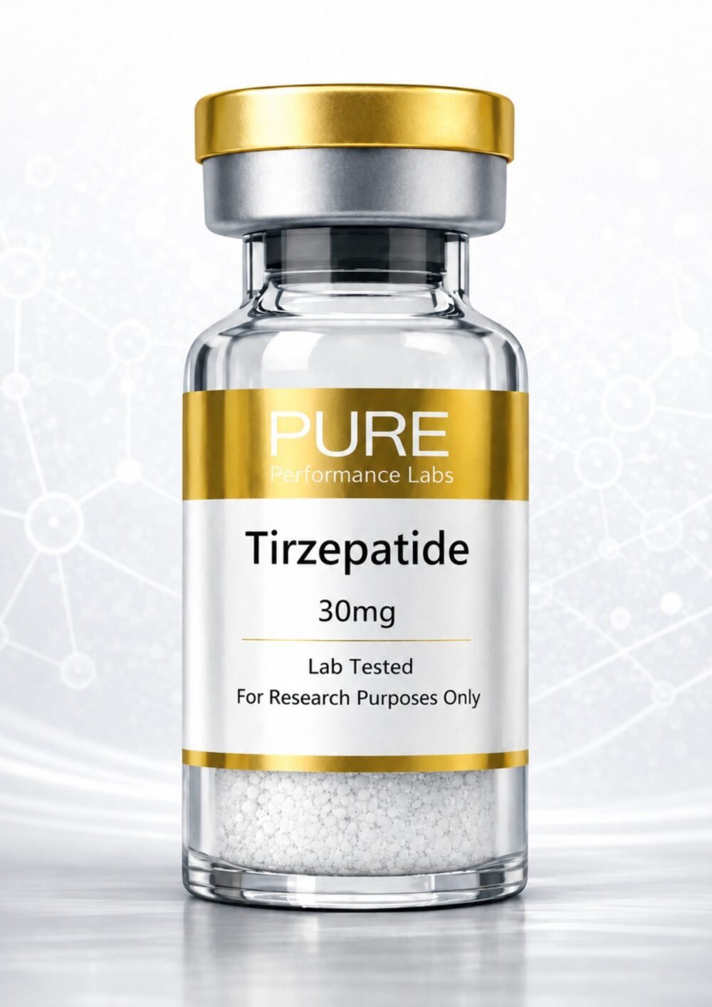 Tirzepatide 30mg research grade peptide- Pure Performance Labs