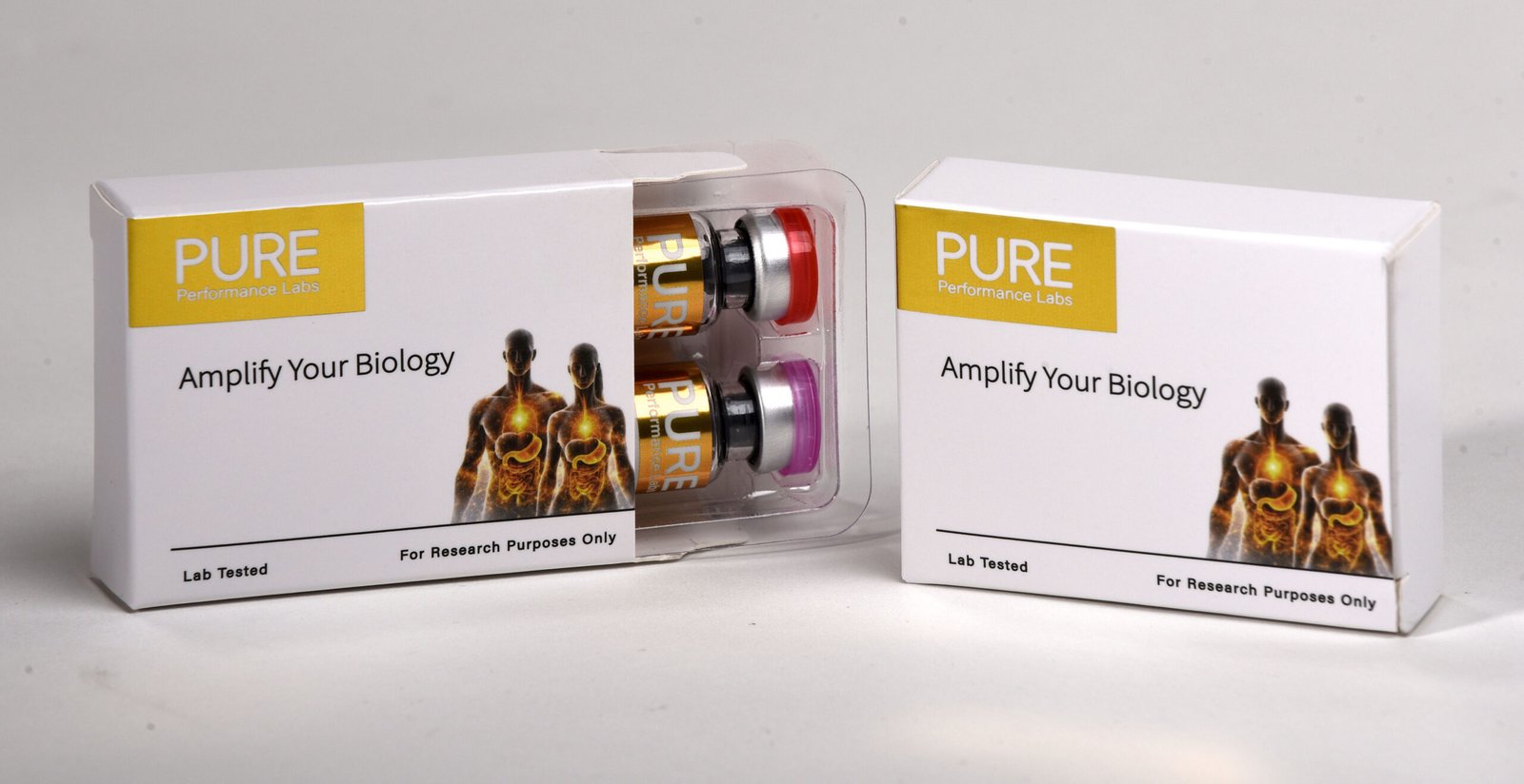 Pure Performance Labs product packaging