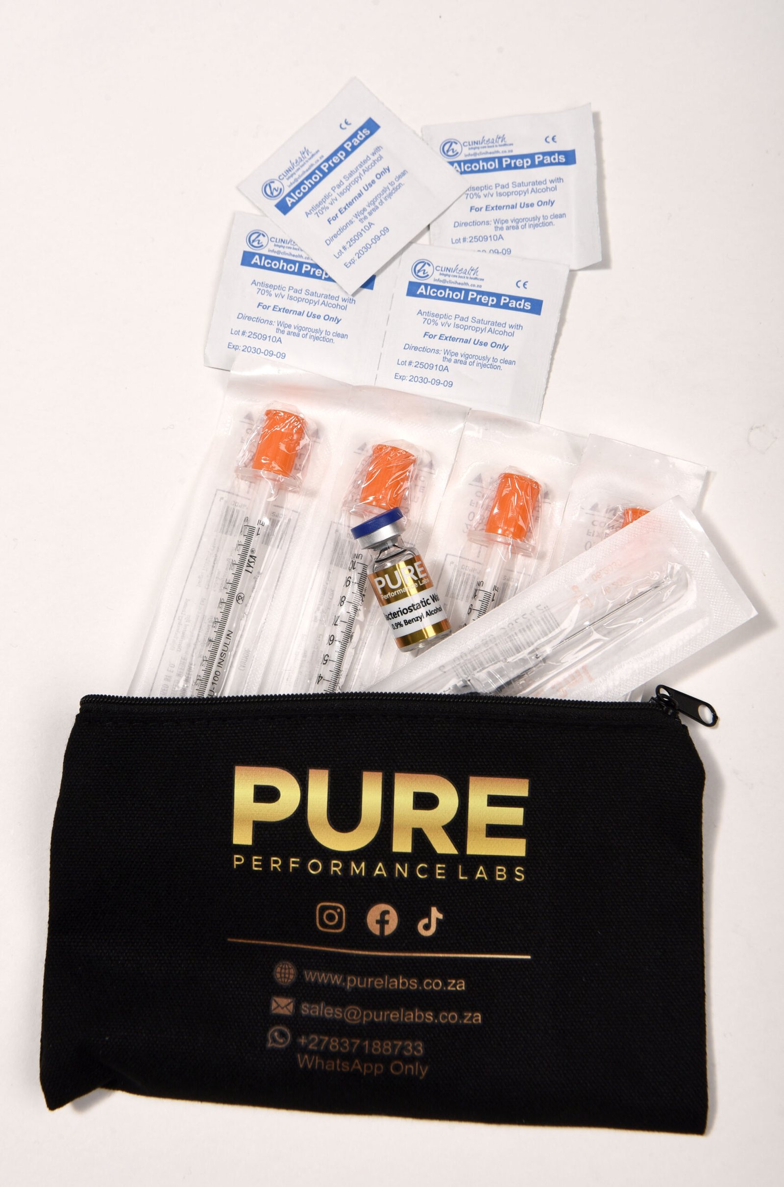 Pure Performance Labs presentation case